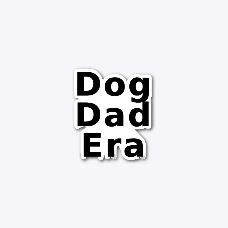 Dog Dad Sticker